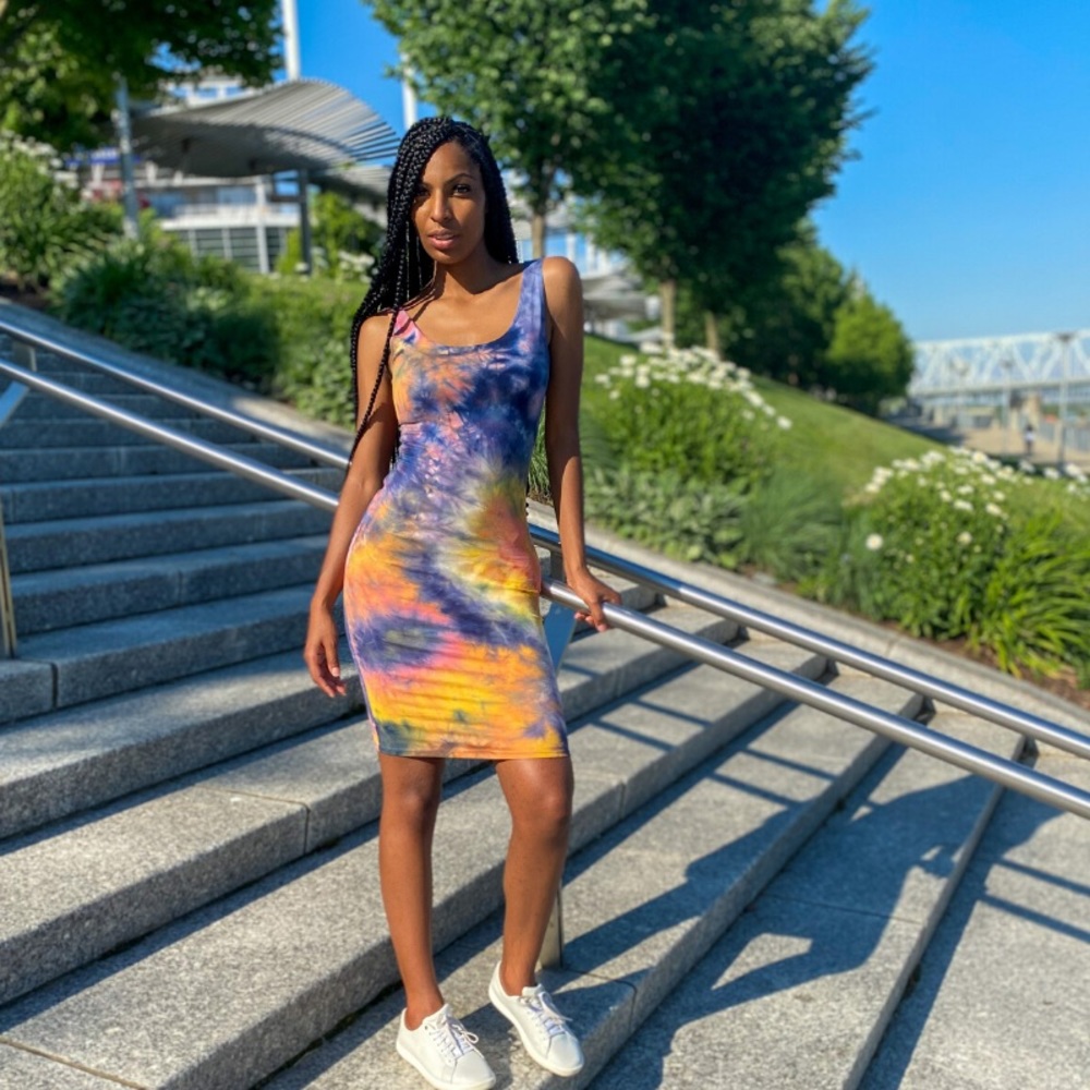 TIE DYE DRESS